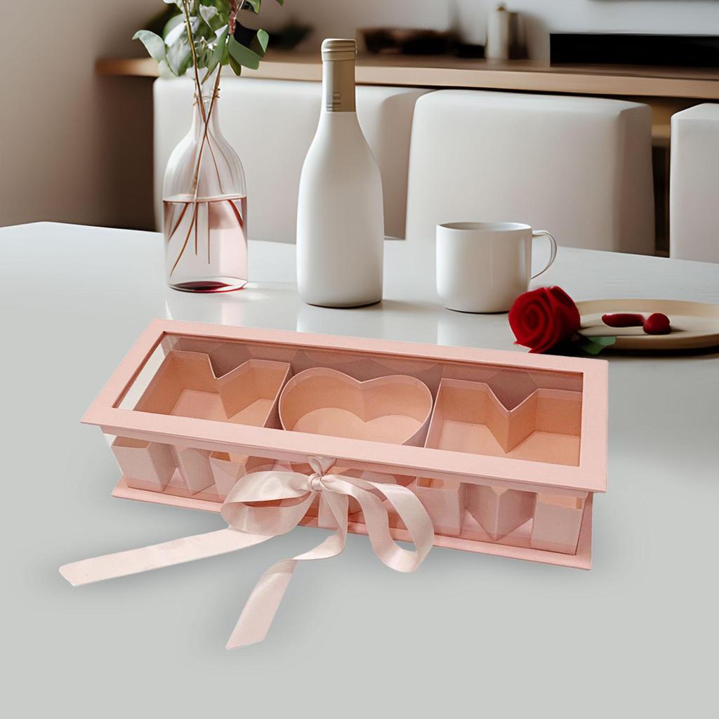 Mama Leere Blumenbox Muttertag Premium Elegant Ewige Seifenverpackungsbox für Partys Feiern Valentinstag DIY Dekorationen