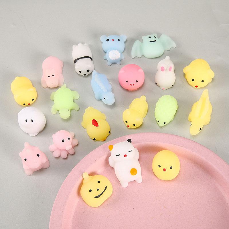 Random Stress Relief Toy Pinching Squeeze Cute Soft Fun Safe Venting Doll Pet