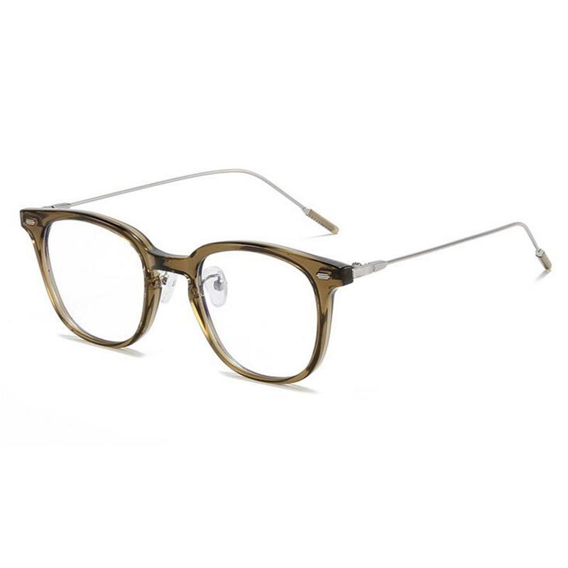 for Women Men Anti Blue Rays Oval Myopic Eyeglasses 1.56 Single Myopic Lens Prescription Lens Spectacles Diopter 0 -0.5 -0.75 To -6.0