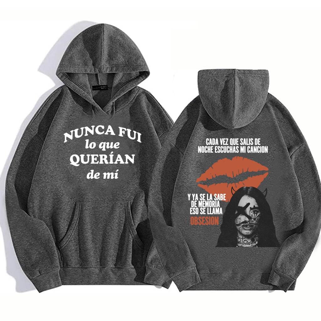 No Vayas a Atender Cuando El Demonio Llama Hoodie Harajuku Pullover Lali Esposito Tops Man Woman Sweatshirt Fans Gift
