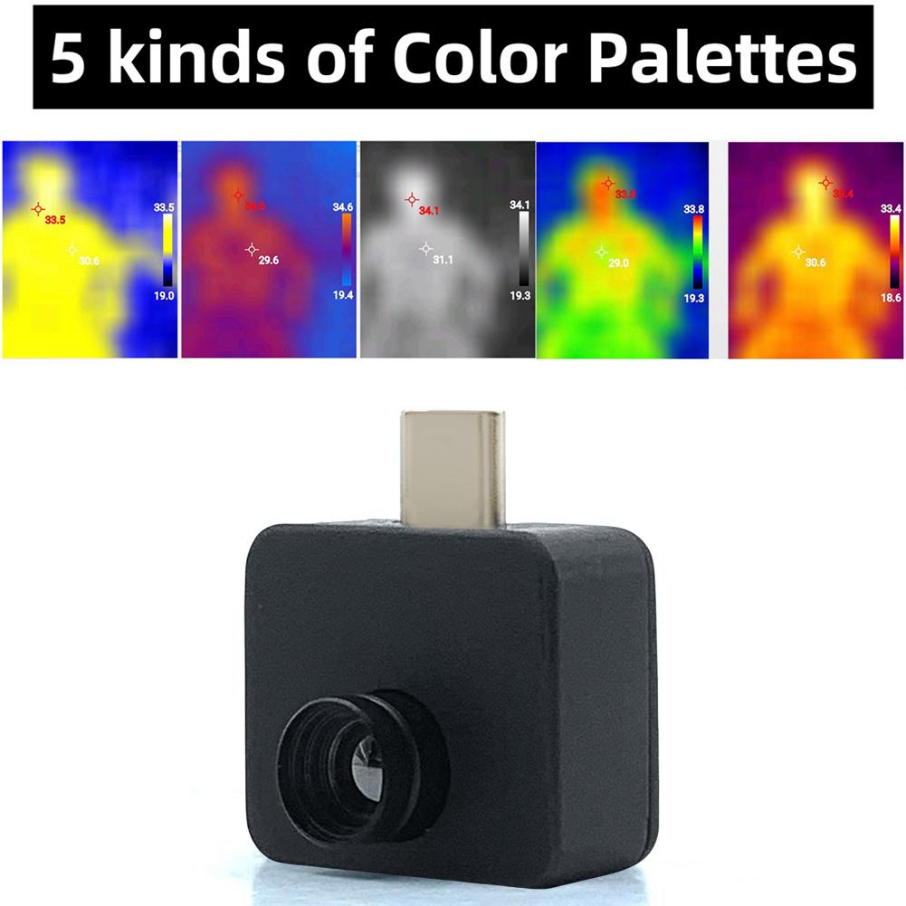 Thermal Camera 32*32 Pixels -20~1000°C Infrared Thermal Imager Thermal Imaging Camera for Android Type C Mobile Phone