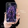 Cartoon Anime A-AlbedoS Transparent Phone Case For IPhone 16 15 14 13 12 11 Pro Max Plus Soft Cover