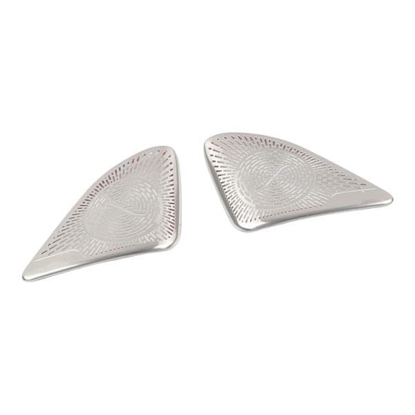 Speaker Cover Audio Cover Accessories for BENZ Compatible with Mercedes-Benz серебряный