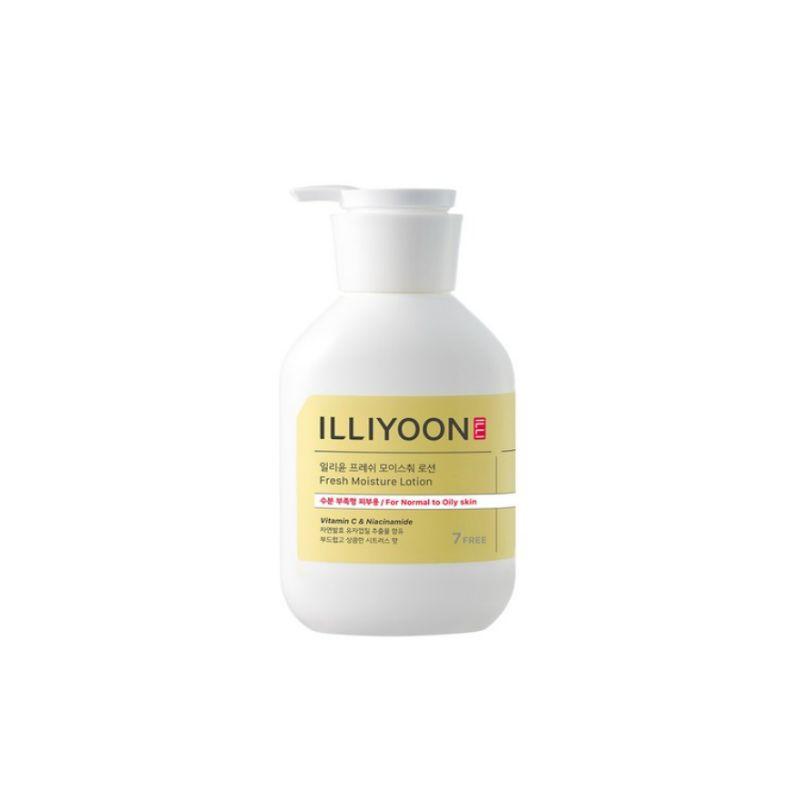 Illiyoon Fresh Moisture Lotion 350ml Citrus Scent Refreshing Hydrating Cooling Body and Face Care