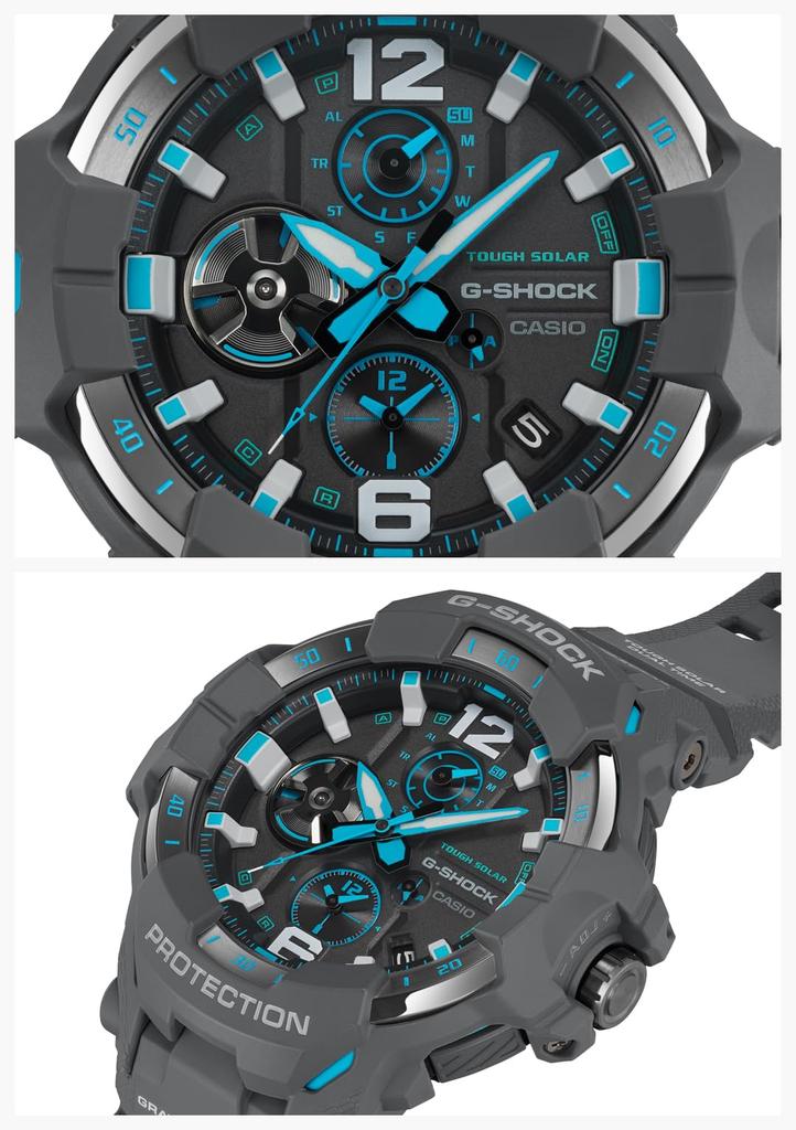 Hodinky vybavené Bluetooth Tough Solar Biomass Plast Šedá [Casio] G-Shock []GRAVITYMASTER GR-B300-8A2JF pánské