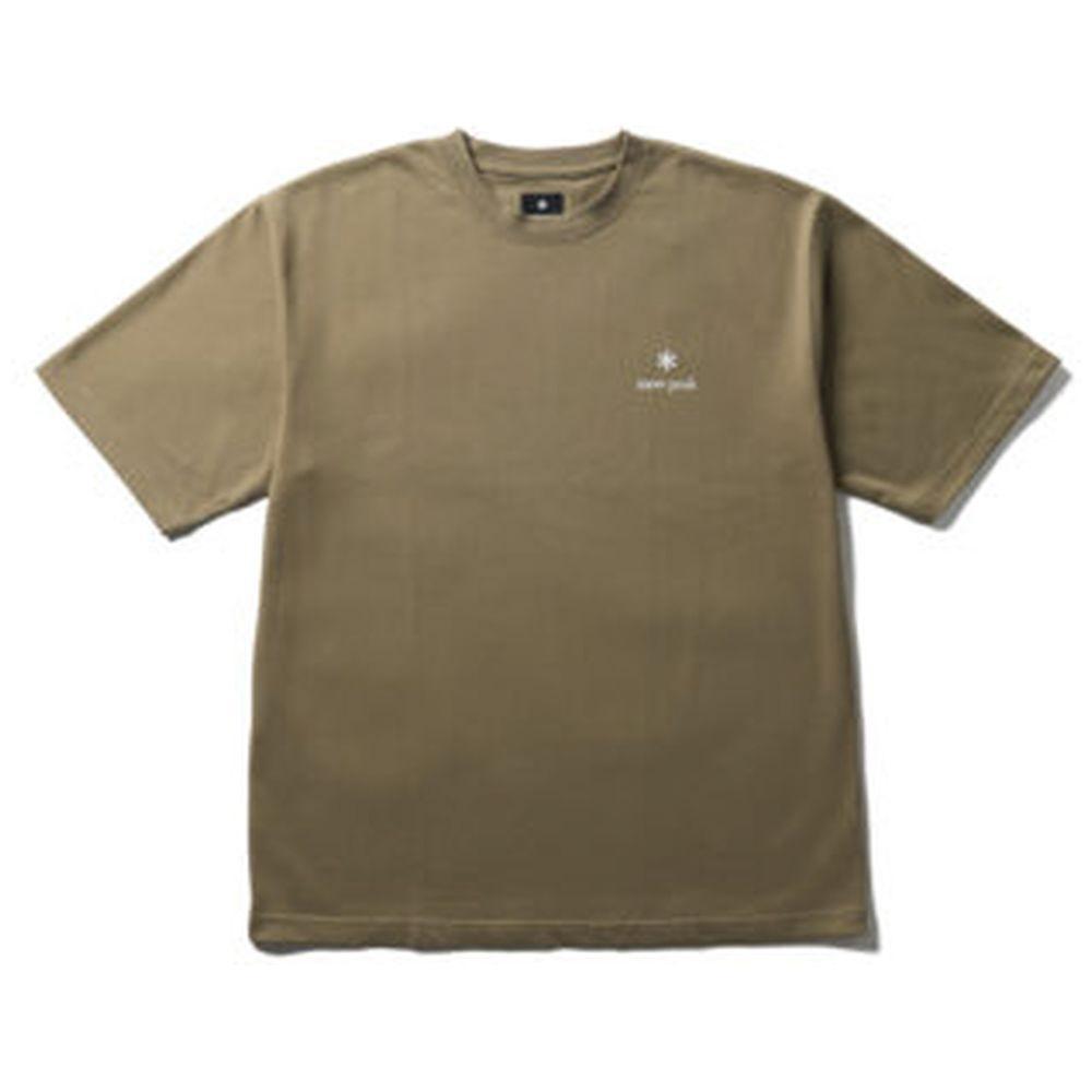 Snow Peak T shirT New sTandard Logo Dark Beige Nsd Ts 25au003 [s Size]
