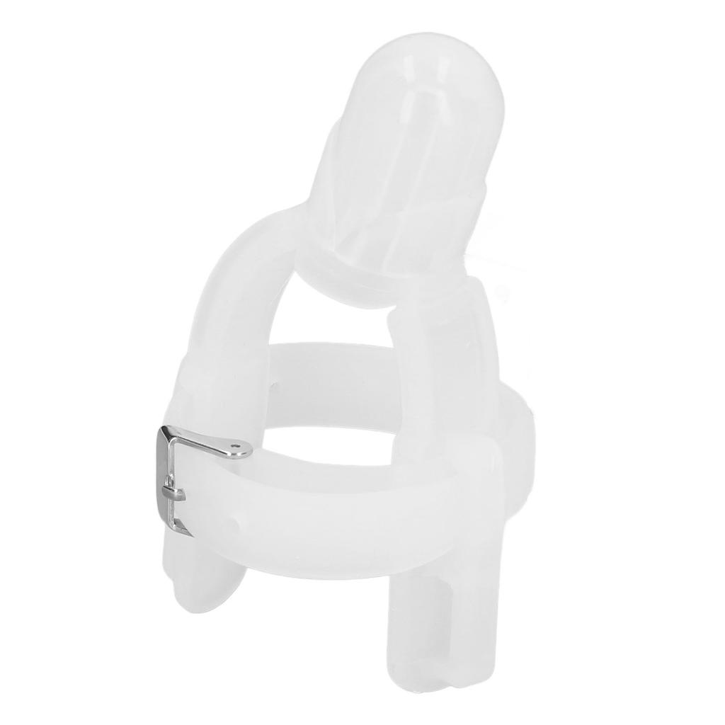 Stop Sucking Wrist Band Silicone Safe Adjustable Baby Finger Protector for Infants Transparent