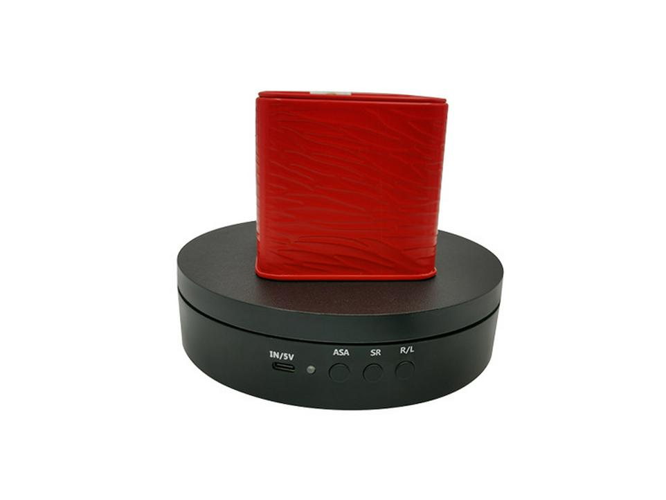 Rotating Electric Display Stand with 360-Degree Adjustable Angles and Triple Speed