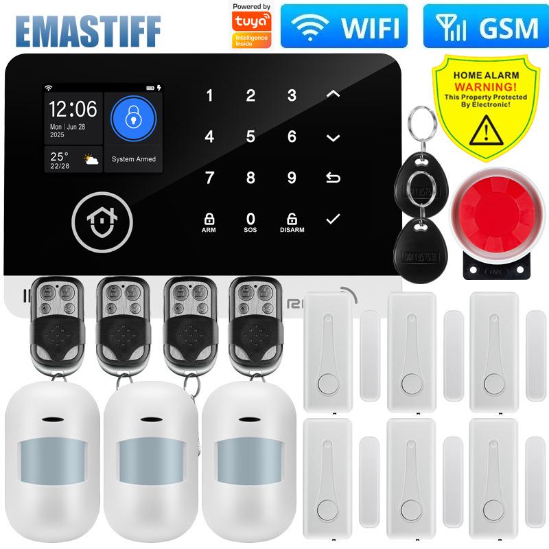 WiFi Graffiti Shop Home Security and Anti-theft Alarm System
