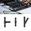 18PCS Automotive Plumbing Fittings Multiple Shape Windshield Washer Hose Joints 3 Size Connectors for for Windshield Clean
