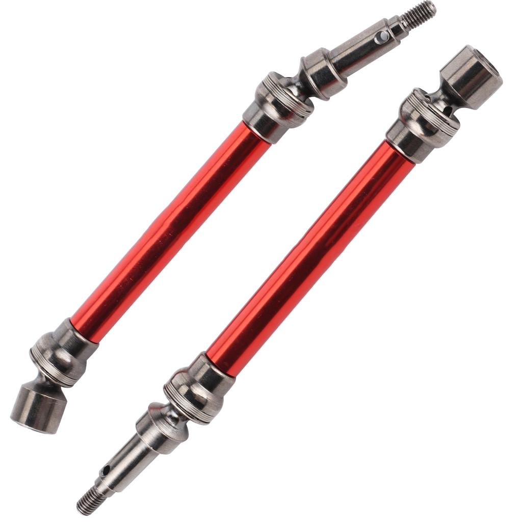 1 Pair RC Car Metal Front and Rear Drive Shaft Replacement Fit for ARRMA Kraton 1 10 RC Car