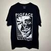 Rare Pigface Band Men Black All Size NLS5.06