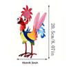Chicken Figurine Chicken Decor Creative Garden Ornament for Patio Lawn Home