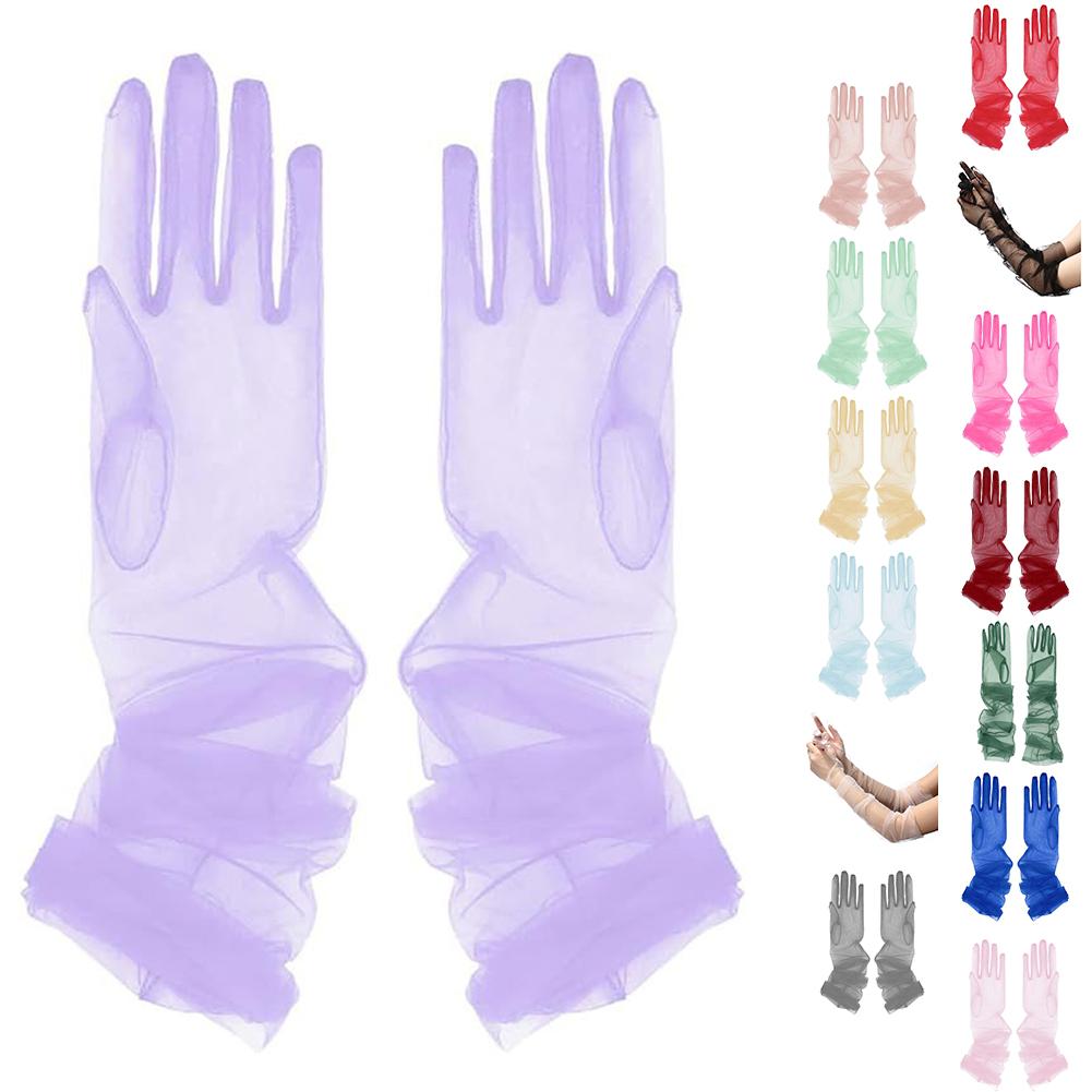 Bridal Gloves Long Evening Gloves Elegant Costume Accessory