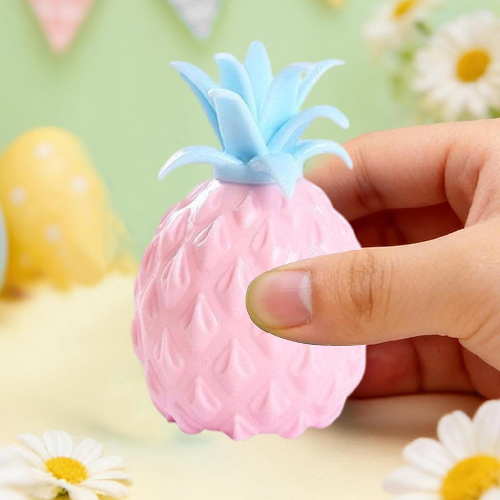 Pineapple Design Stretchable Squeeze Sensory Toy Portable Relaxing D ecompression Fidget Playthings Funny Emotional Calm Toy