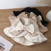 Sun Hat Women's Summer Bucket Hat Bow Sunscreen Fashion Big Brim Face Cover Empty Top Sun Hat