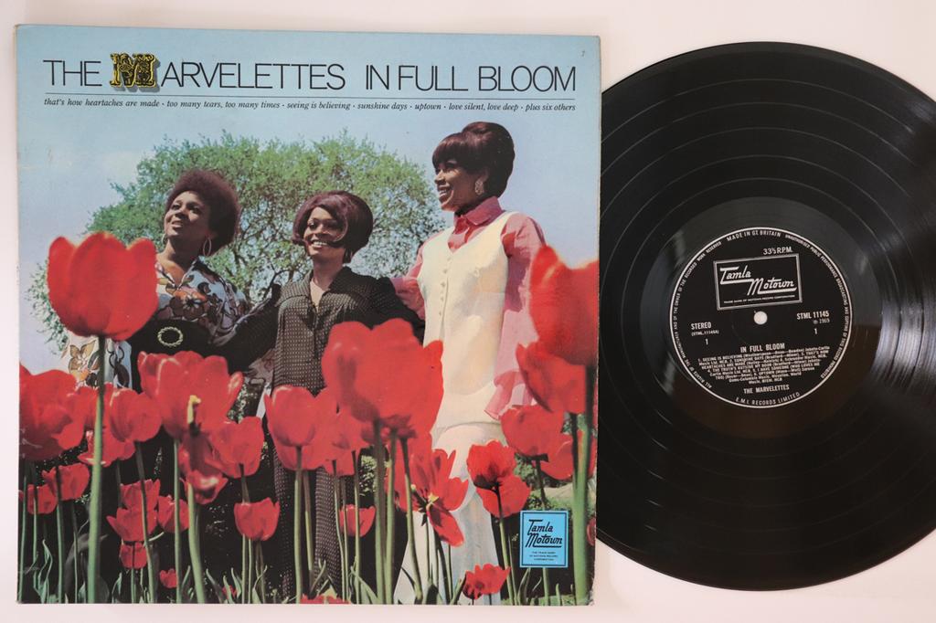 LP Record MARVELETTES - In Full Bloom STML11145 TAMLA MOTOWN 1970 UK Soul/Funk Used
