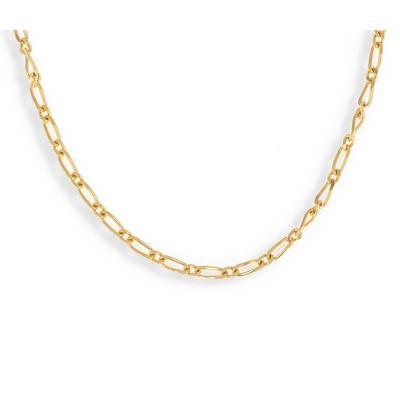 [R3927] - Gold 'Figaro' Anklet - 23 Cm 2 Mm