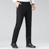 FAPAI Men's Modal Blend Warm Fleece-Lined Casual Business Trousers