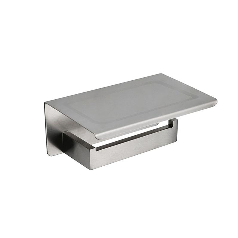 Stainless Steel Toilet Paper Handle Upper Paper Handles (Silver)