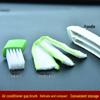 Dual-Headed Soft Bristle Car Vent & Dashboard Dusting Brush