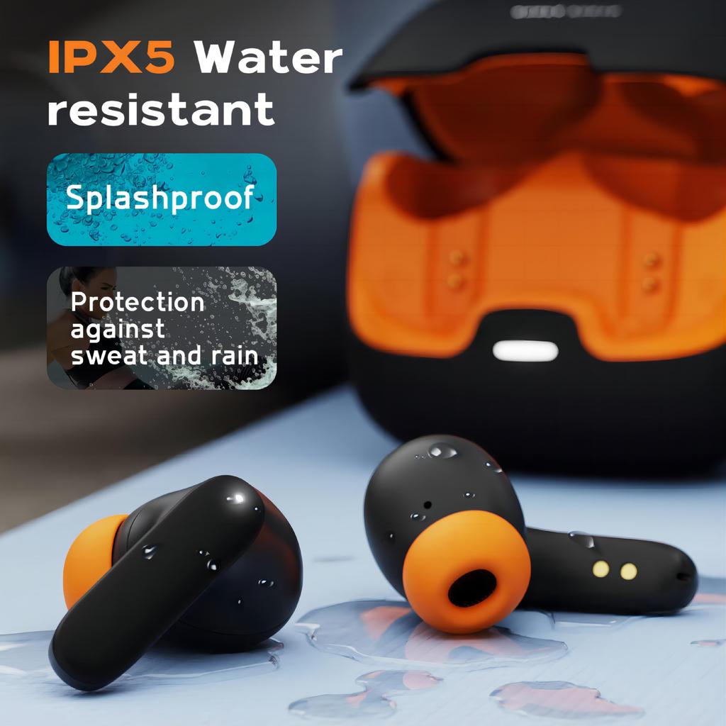 Xiaomi Bluetooth Eaphone Microphone Noise Reduction IPX5 Waterproof Fast Charging Game Mode Low Latency Play Game Listen Music Headset