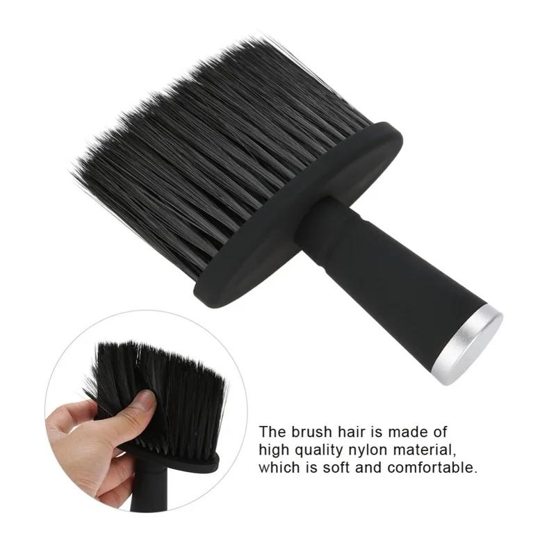 Multifu Soft Hair Brush Neck Face Duster Hairdressing Hair Cutting Cleaning Brush for Barber Salon Hairdressing Styling Tools