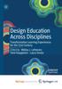 Kniha Design Education Across Disciplines : Transformative Learning Experiences for the 21st Century