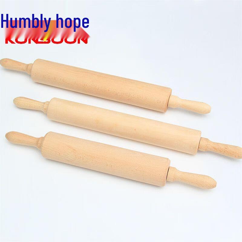 Qianxing Solid Wood Carved Rolling Pin