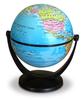 Geography Teaching World Map Globe 10cm Plastic & Metal Educational School Home Decor Desktop Globe