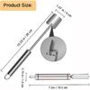 Corn Peeler, Corn Peeler for Corn on the Cob, Stainless Steel Corn Cob Stripper Tool Set, Avoid Cutting the Hands, Gift for Cooking Enthusiasts,