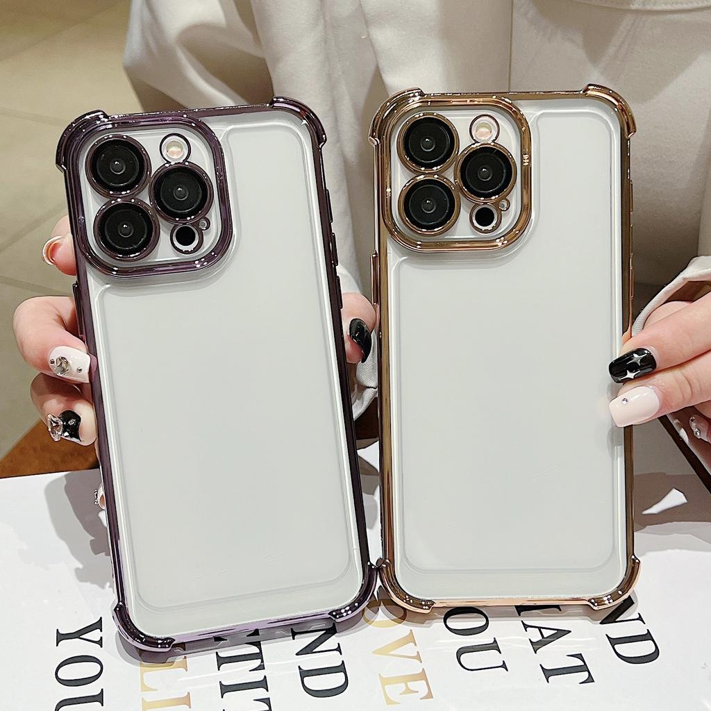 The four-corner shockproof space case is suitable for the iPhone 15 Pro Max shockproof 14, lens film 13, and 12 full coverage 11