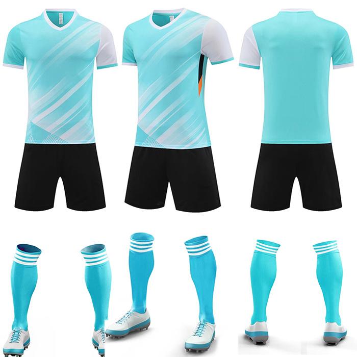 

Football Jersey Set Adult Boys And Girls Summer Children S Training Jersey Game Jersey Badminton Jersey Sportswear 5XL