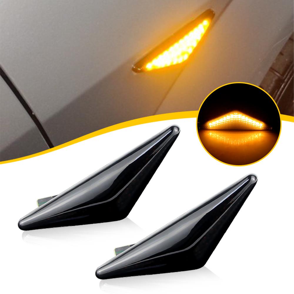 

2PC Front Fender Turn Signal Indicator Position Light LED Dynamic Side Marker Lamp For Ford Focus MK I Mondeo MK III MK3 1063835