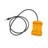 2.1mm DC Output Adapter Connector for For DCB200 For DCB203 18V 21V Batteries 95cm Cable Yellow 75g 8.7 x 5.9cm