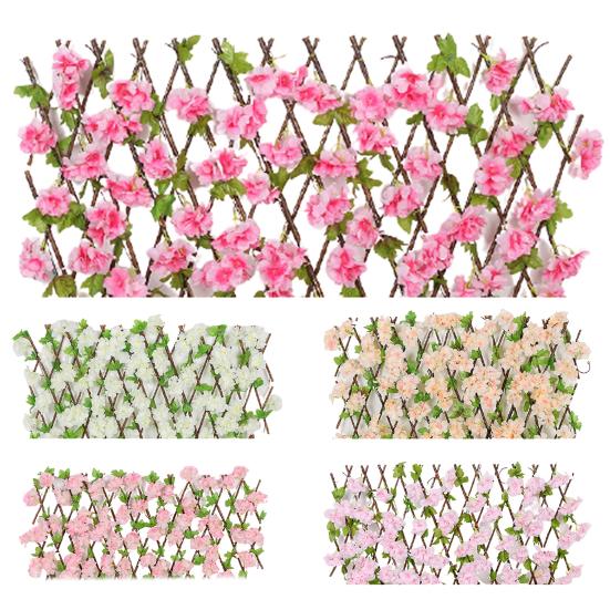 

Искусственное выдвижное зеленое растение, имитация забора, украшение сада