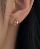 Loveenb [14K Gold] Double Teardrop Earrings