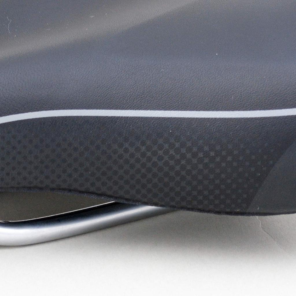 VELO Voam Fahrradsattel für 116877 [VL-4254] City-/Crossräder, Schwarz, Klein,