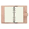 Filofax Classic Stitch Soft System Planner, Bible Size, Peach, 028527 (Genuine Imported Product)