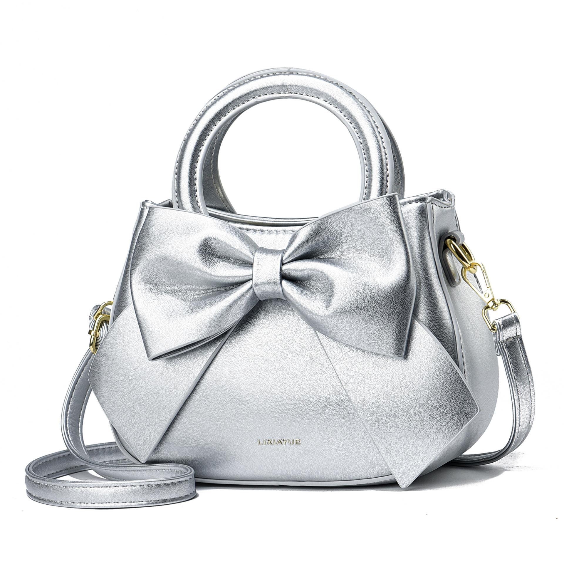 WTEMPO Mode Effen Kleur Strik Rits Kleine Tas Dames Kleine Handtas 22*9*17