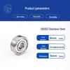 Rust-Proof Stainless Steel 62 Series Deep Groove Ball Bearings S627/S628/S629/S6200/S6201