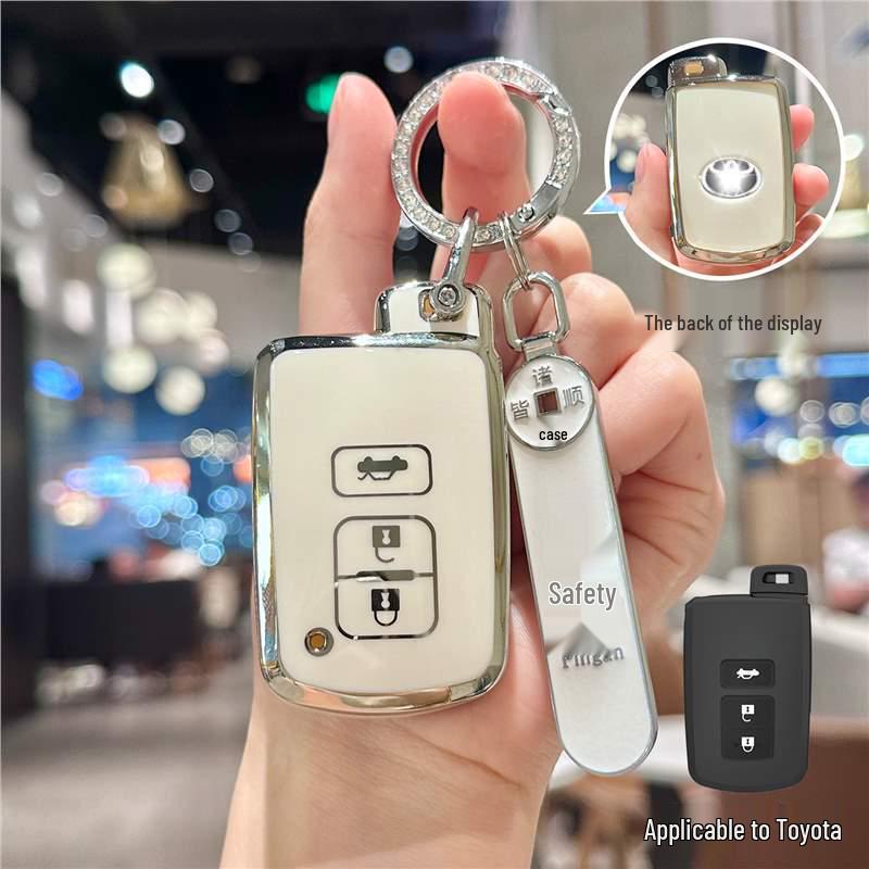 Toyota Key Cover for Corolla, RAV4, Camry, Vios, Highlander, Asia Dragon, Velanda