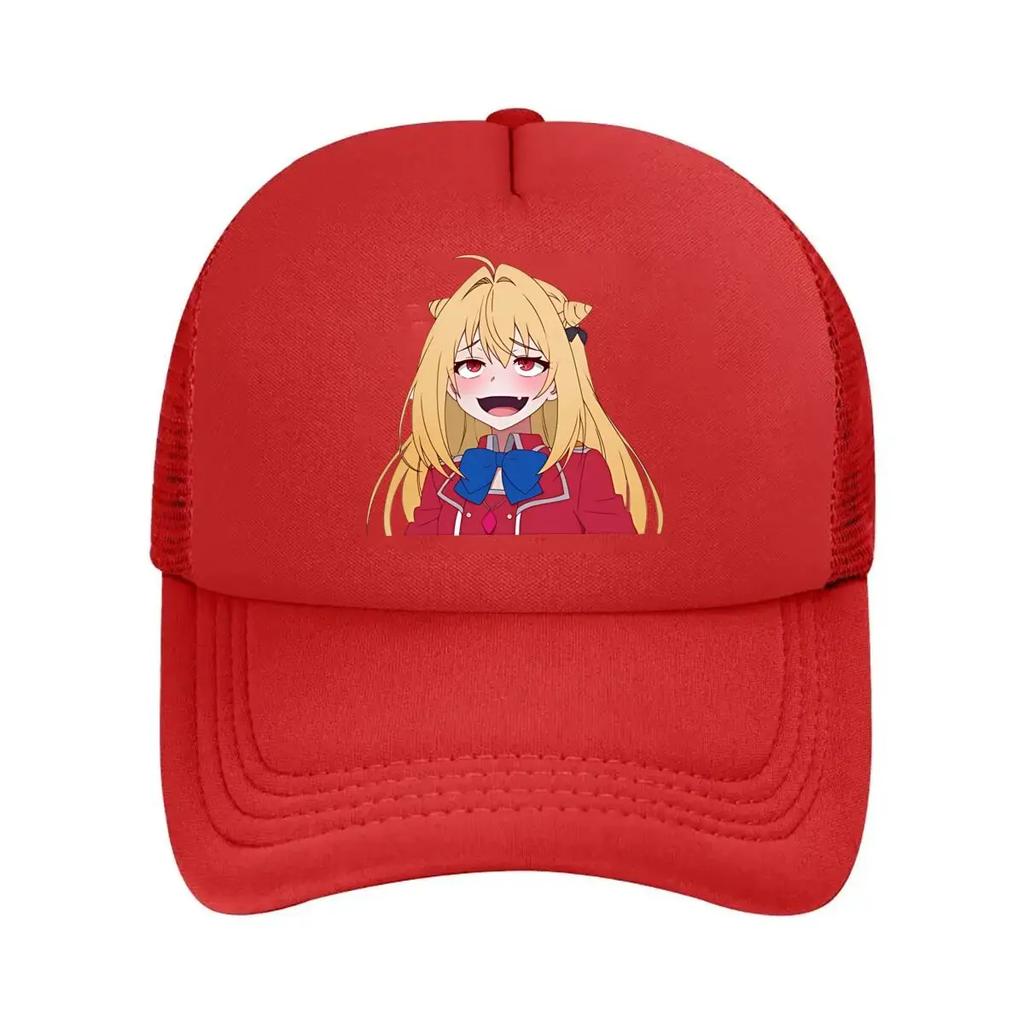 Anime Schoolgirl Manga  Inspired Cute Character Art Creation Mesh Baseball Cap