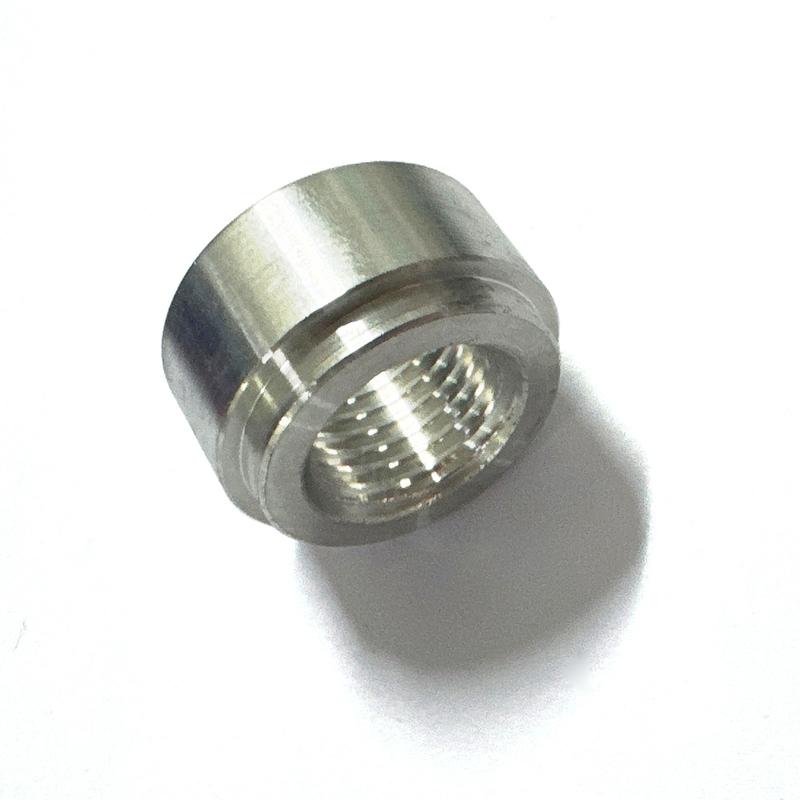 M14X1.5NPT PIPE Thread Weld Bung Adapter Aluminum Weld Connector Nut On Bung Pipe Fitting