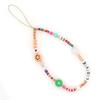 KKBEAD Irregular Pearl & Polymer Bead Phone Lanyard Women’s Jewelry