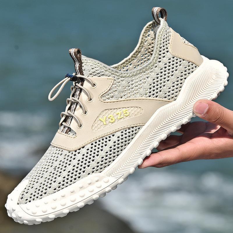 Cheap Men's Casual Shoes Sneakers Men's Light Running Shoes Lace Up