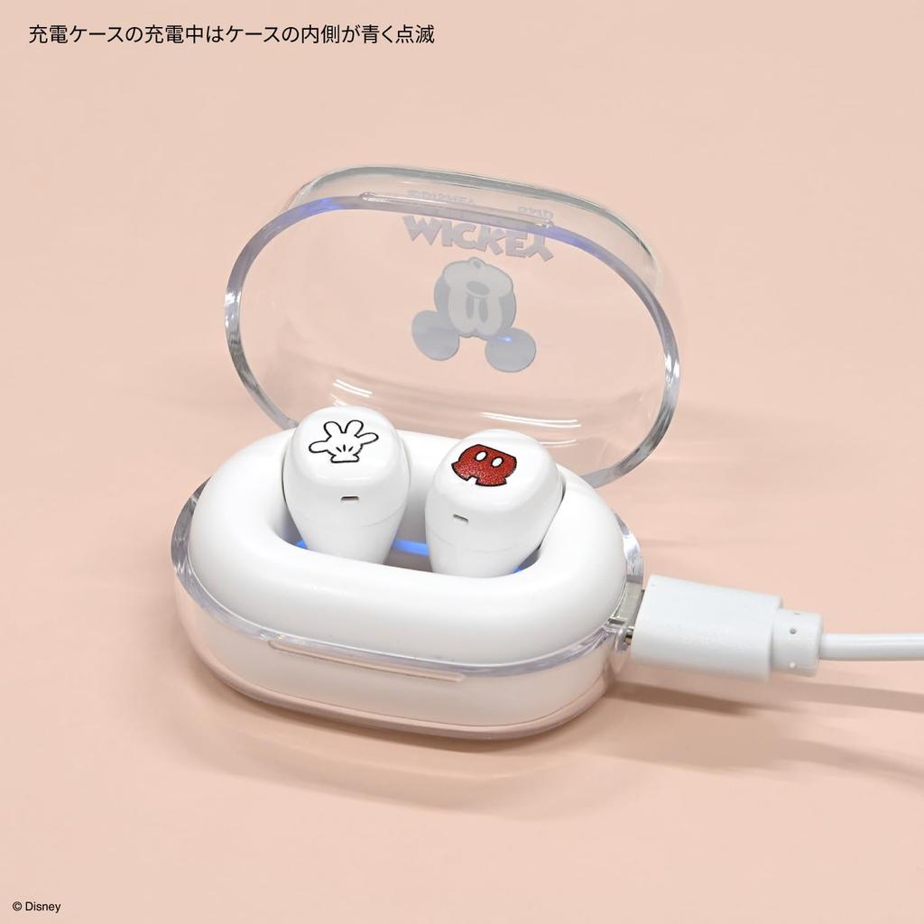 Gourmandies Disney Characters  Mickey Mouse True Wireless Stereo Earphones DNG-279MK