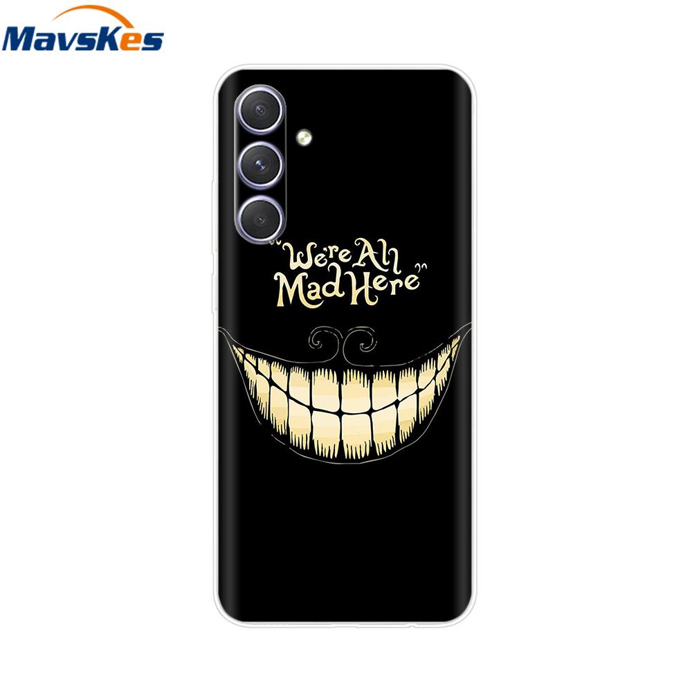 Shockproof Clear Silicone Soft Phone Back Case For Samsung Galaxy A55 5G SM-A556V A 55 Cases Cover Coque Shell Bags Mask Fundas