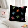 Pc Artistic Leaves Pillow Case Fashion Square Pillowcase Bedroom Sofa Room Ins Decoration Leisure