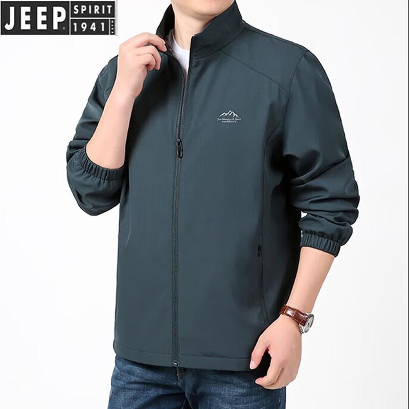 

JEEP SPIRIT Men s Casual Windproof Jacket L